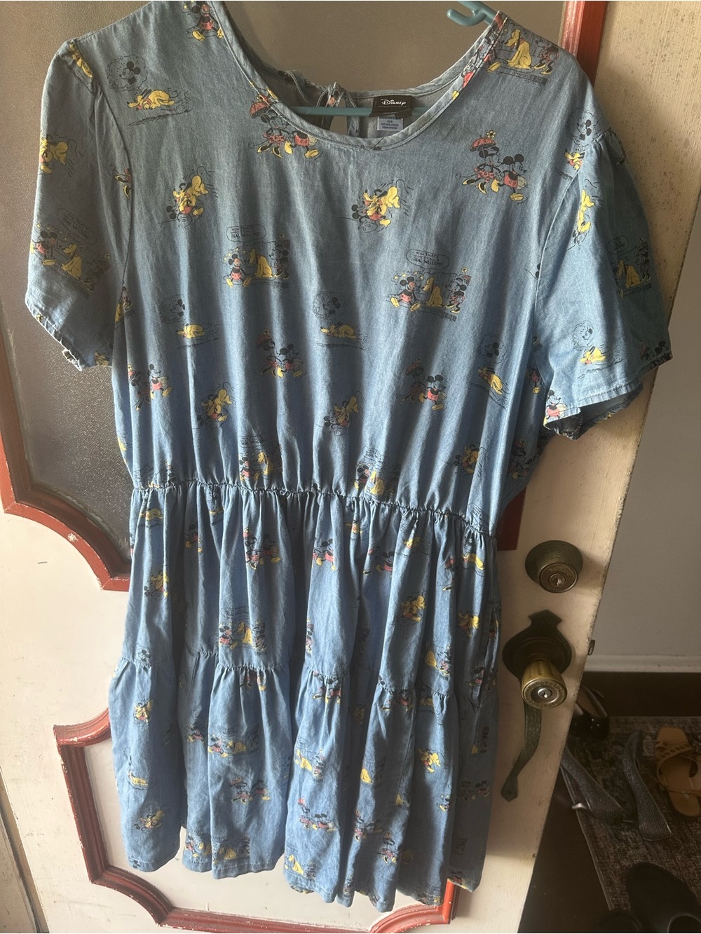 Disney Store Asia Mickey and Friends chambray dress - Picture 3 of 7